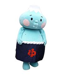 お湯の富士