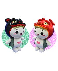 酒田市公認マスコットキャラクター もしぇのん と あののん