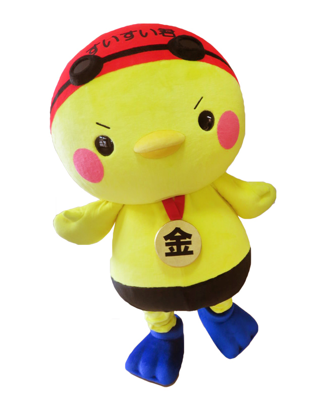 すいすい君（スポフレ２１公式キャラクター）