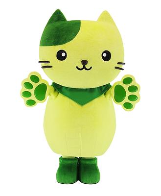 グリーン パーにゃんの画像