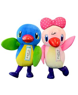 ムーちゃんとサッちゃんの画像